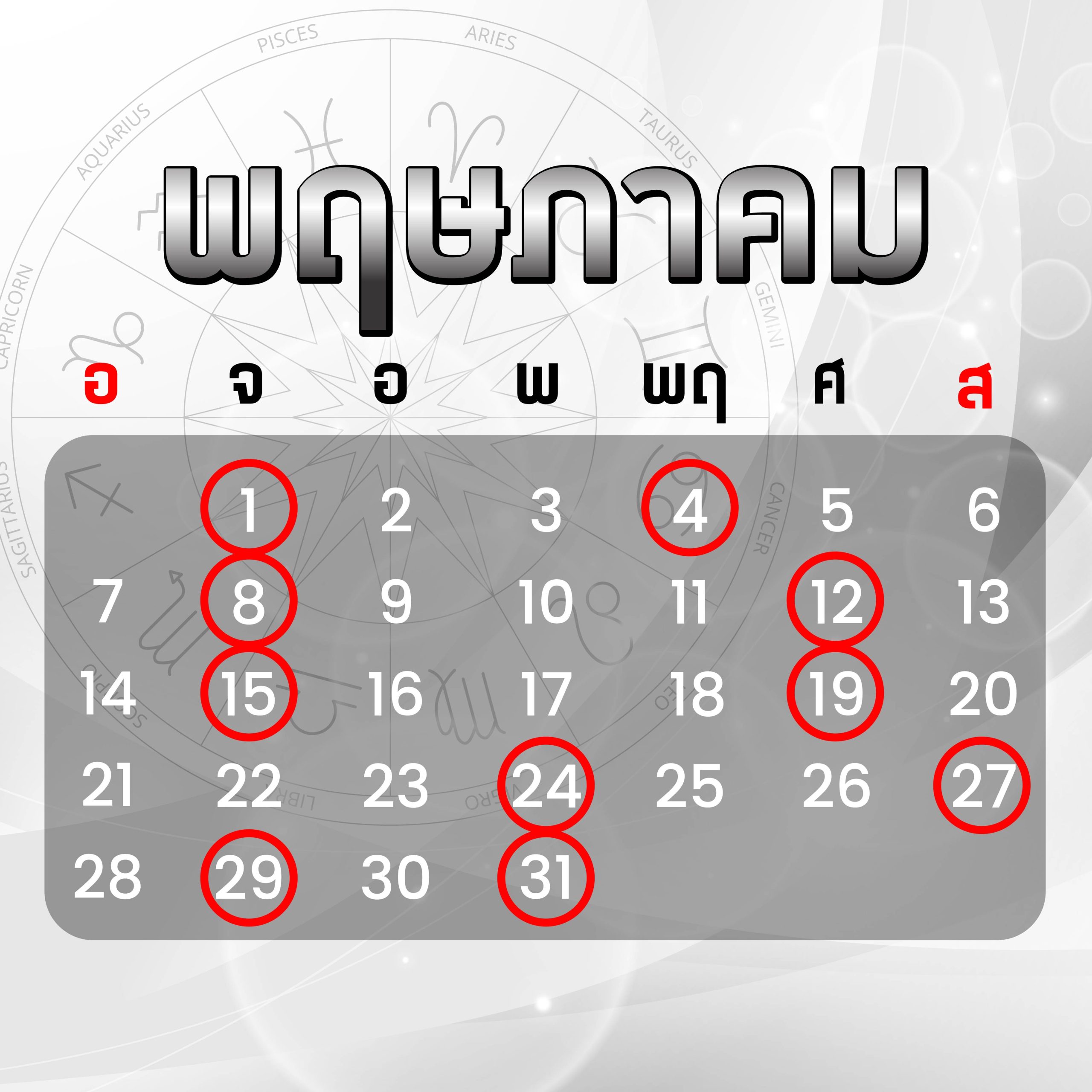 ฤกษ์ออกรถ พฤษภาคม 2567 เสริมดวงให้ปังตลอดปี